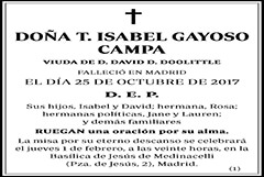 T. Isabel Gayoso Campa